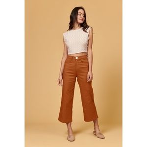 Whimsy and Row Flora Pant in Rust